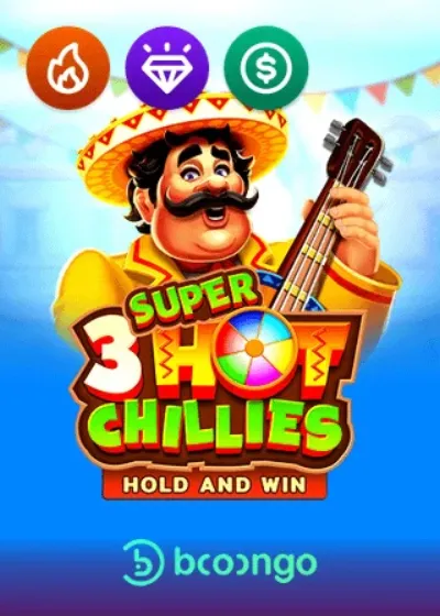 3 Super Hot Chillies online slot by 3oaks